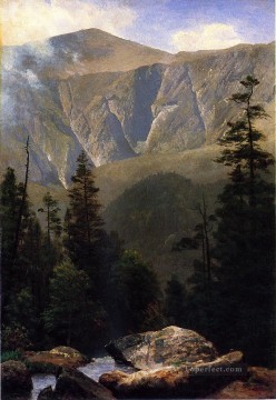 Mountainous Landscape Albert Bierstadt Oil Paintings